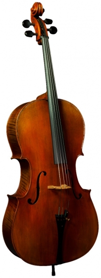 Cello Preciso 4/4 i heltre, trekk og bue, sett . VC50H
