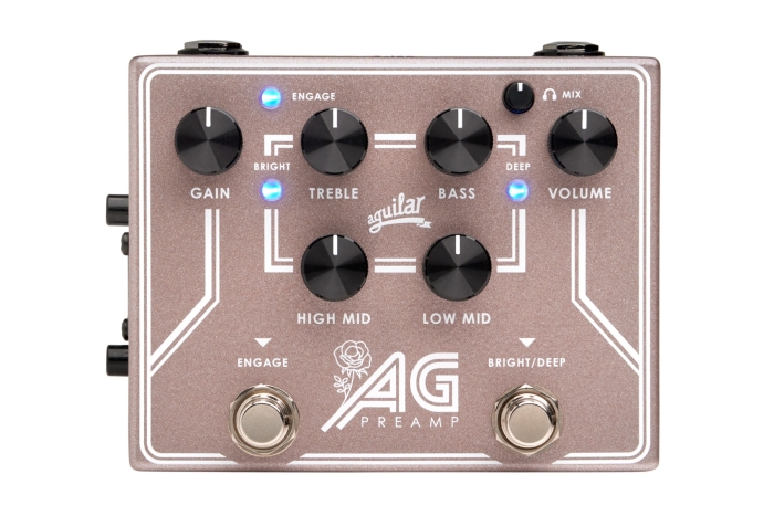 Aguilar Effects Pedal AG Preamp / DI Breast Cancer Awareness Edition	