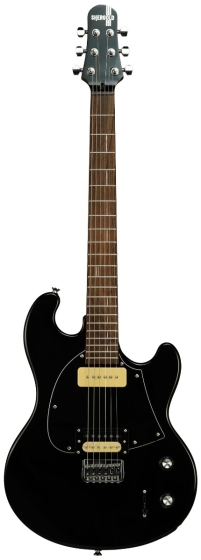 Shergold Masquerader Standard SM11 Solid Black Gloss