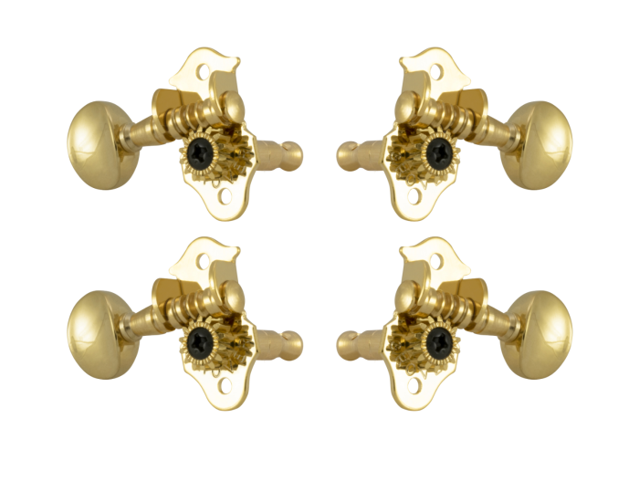 Grover Sta-Tite Ukulele 8 Series Gold Pegs Set of 4 