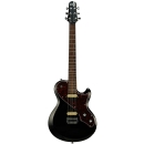Shergold Provocateur Standard SP12 Solid Black Gloss