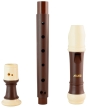 Aulos Descant Recorder 703BW Haka