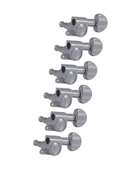 Grover Mini Rotomatics 205 Series Chrome Set 6-In-Line