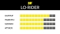 DR Strings Lo-Rider Bass 5 String Medium 45-130