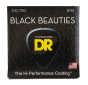 DR Strings Black Beauties Electric Extra Heavy