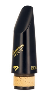 Vandoren Bb Clarinet Mouthpiece Black Diamond - BD6