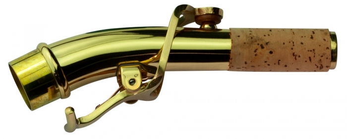 Yanagisawa Soprano Sax Neckpipe SC901 Curved - Brass Lacquered