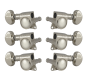 Grover Mid-Size Rotomatics 305 Series Nickel Set 3+3