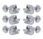 Grover Mid-Size Roto-Grip Locking Rotomatics 505 Series Chrome Set 3+3 