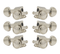 Grover Mid-Size Roto-Grip Locking Rotomatics 505 Series Nickel Set 3+3 