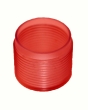 Brand Trombone Booster Threaded Sleeve - Large Red