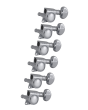 Grover Mid-Size Rotomatics 305 Series Chrome Set - 6-in-Line