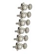 Grover Mini Roto-Grip Locking Rotomatics 505FV Series Nickel Set 6-in-Line