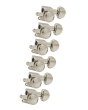 Grover Mid-Size Roto-Grip Locking Rotomatics 505 Series Nickel Set 6-in-Line
