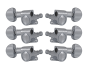 Grover Mini Rotomatics 205 Series Chrome Set 3+3