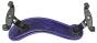 Viva Violin Shoulder Rest Flex 1/2 - 1/4 Purple