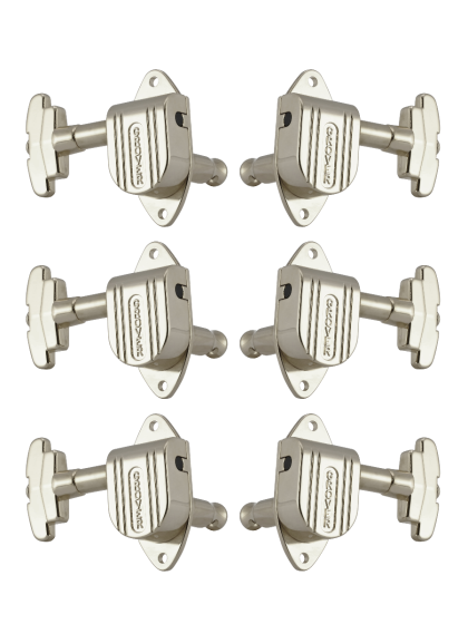 Grover Full-Size Imperial 151 Series Nickel Set 3+3