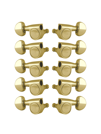 Grover Pedal Steel 210 Series Gold Set of 10