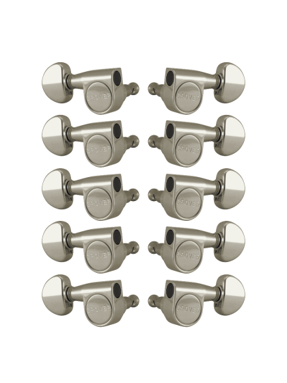 Grover Pedal Steel 210 Series Nickel Set of 10