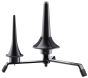 K&M Foldable Four Peg Base Black