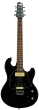 Shergold Masquerader Standard SM11 Solid Black Gloss