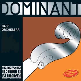 Dominant Double Bass String E. Chrome Wound. 3/4