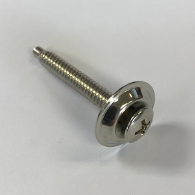 Peavey Spare 10-24X1.5 OP DOG-PT -Nickel Chassis Screw