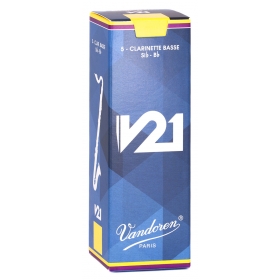 Vandoren Bass Clarinet Reeds 2.5 V21 (5 BOX)