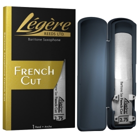 Legere Baritone Saxophone Reeds French Cut 2.75