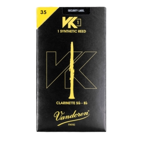 Vandoren Bb Clarinet Synthetic VK1 Reed - Strength 35