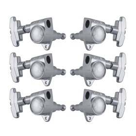 Grover Super Rotomatics 18:1 Gear Ratio 109-18 Series Chrome Set 3+3