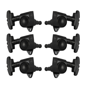 Grover Super Rotomatics 109 Series Black Chrome Set 3+3