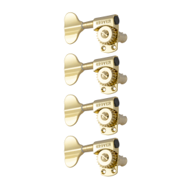 Grover Titan Electric Bass 145 Series Gold Set 4-in-Line - Left Handed