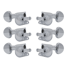 Grover Mid-Size Rotomatics 205-18 Series Chrome Set 3+3