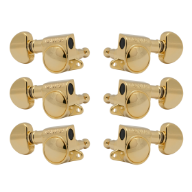 Grover Mid-Size Rotomatics 205-18 Series Gold Set 3+3