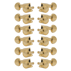 Grover Mid-Size Rotomatics 205-18 Series Gold Set 6+6