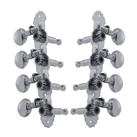 Grover Sta-Tite Mandolin 304 Series Chrome Set 4+4 On Plate