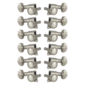 Grover Mid-Size Rotomatics 305 Series Nickel Set 6+6