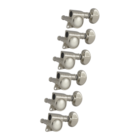 Grover Mid-Size Rotomatics 305 Series Nickel Set 6-in-Line