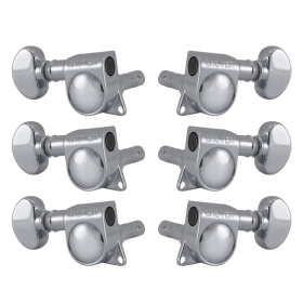 Grover Mid-Size Locking Rotomatics 406 Series Chrome Set 3+3
