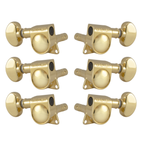 Grover Mid-Size Locking Rotomatics 406 Series Gold Set 3+3