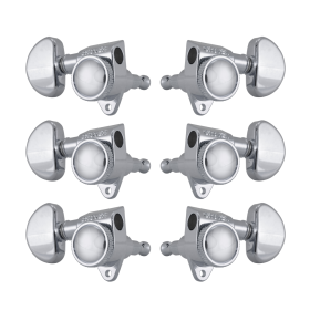 Grover Roto-Grip Locking Rotomatics Chrome Set 3+3