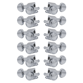Grover Mid-Size Roto-Grip Locking Rotomatics 505 Series Chrome Set 6+6