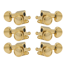Grover Mid-Size Roto-Grip Locking Rotomatics 505 Series Gold Set 3+3 