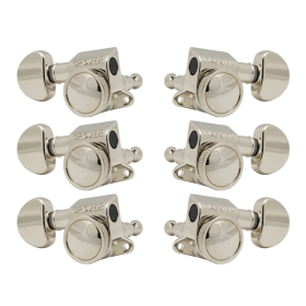 Grover Mid-Size Roto-Grip Locking Rotomatics 505 Series Nickel Set 3+3 