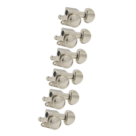 Grover Mid-Size Roto-Grip Locking Rotomatics 505 Series Nickel Set 6-in-Line