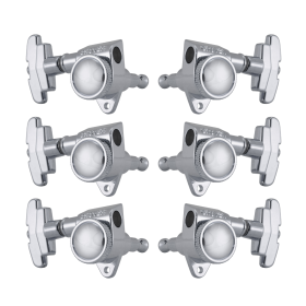 Grover Roto-Grip Locking Rotomatics 509 Series Chrome Set 3+3 - 3 Step Button