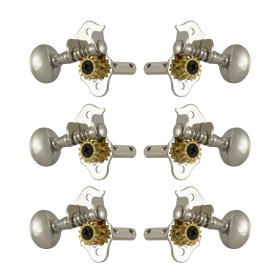 Grover Sta-Tite Horizontal 98 Series Nickel Set 3+3