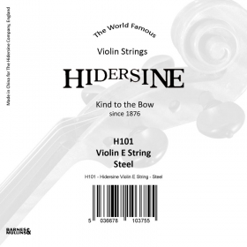 Hidersine Violin String E Steel