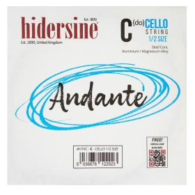 Hidersine Andante Cello C String 1/2